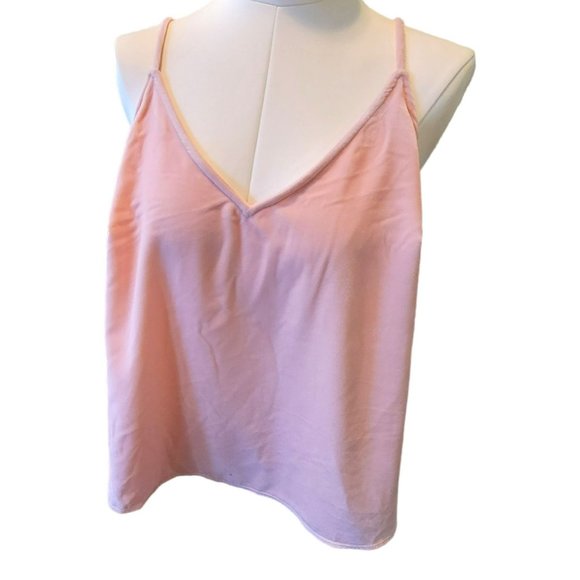 Old Navy Dusty Pink Tank Top V-Neck Woman's Size XL Soft Feel NWT JJ2134 - Picture 1 of 11